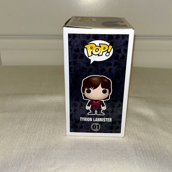 Game Of Thrones Funko Pop #01 Tyrion Lannister New In Box Edition 1 - Picture 4 of 7